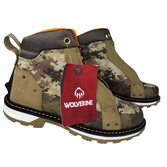 Wolverine Mens Size 5.5 Camo Boots Halo Forge USPR Spartan UNSC Limited Edititon main image 6